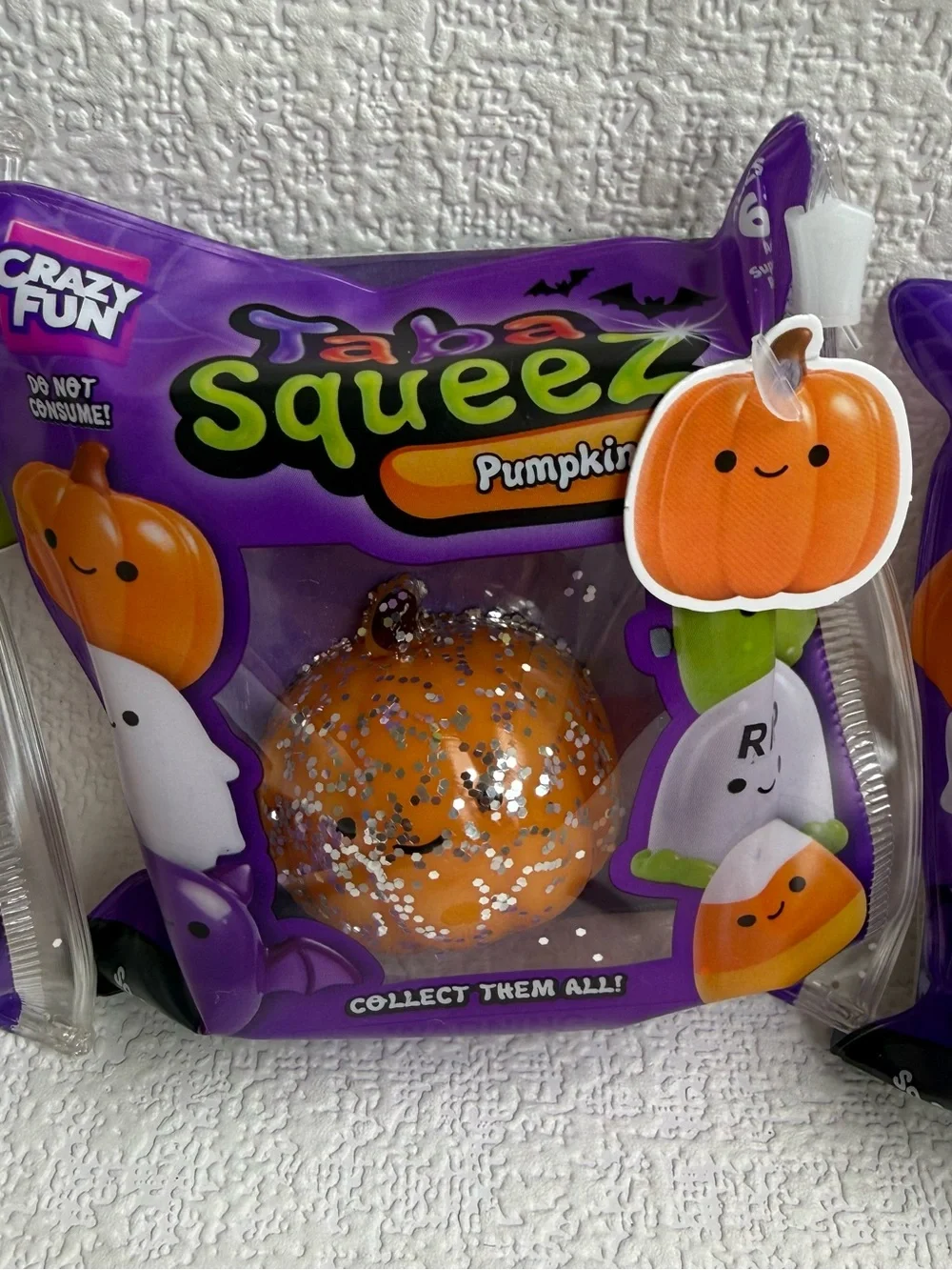 RMS Crazy Fun Taba Squeez Halloween Squishy Set Monster Pumpkin Ghost New